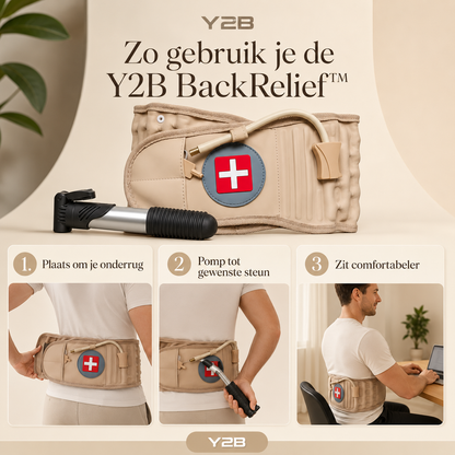Y2B BackRelief™Comfort & Rugondersteuning