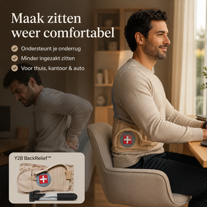Y2B BackRelief™Comfort & Rugondersteuning