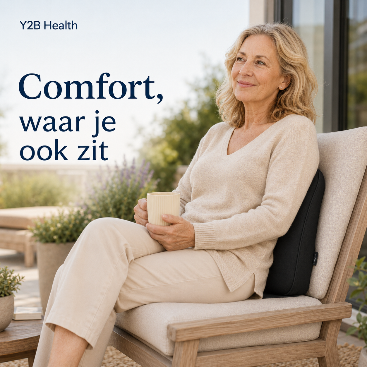 Y2B ErgoSeat™ Orthopedisch Zitkussen