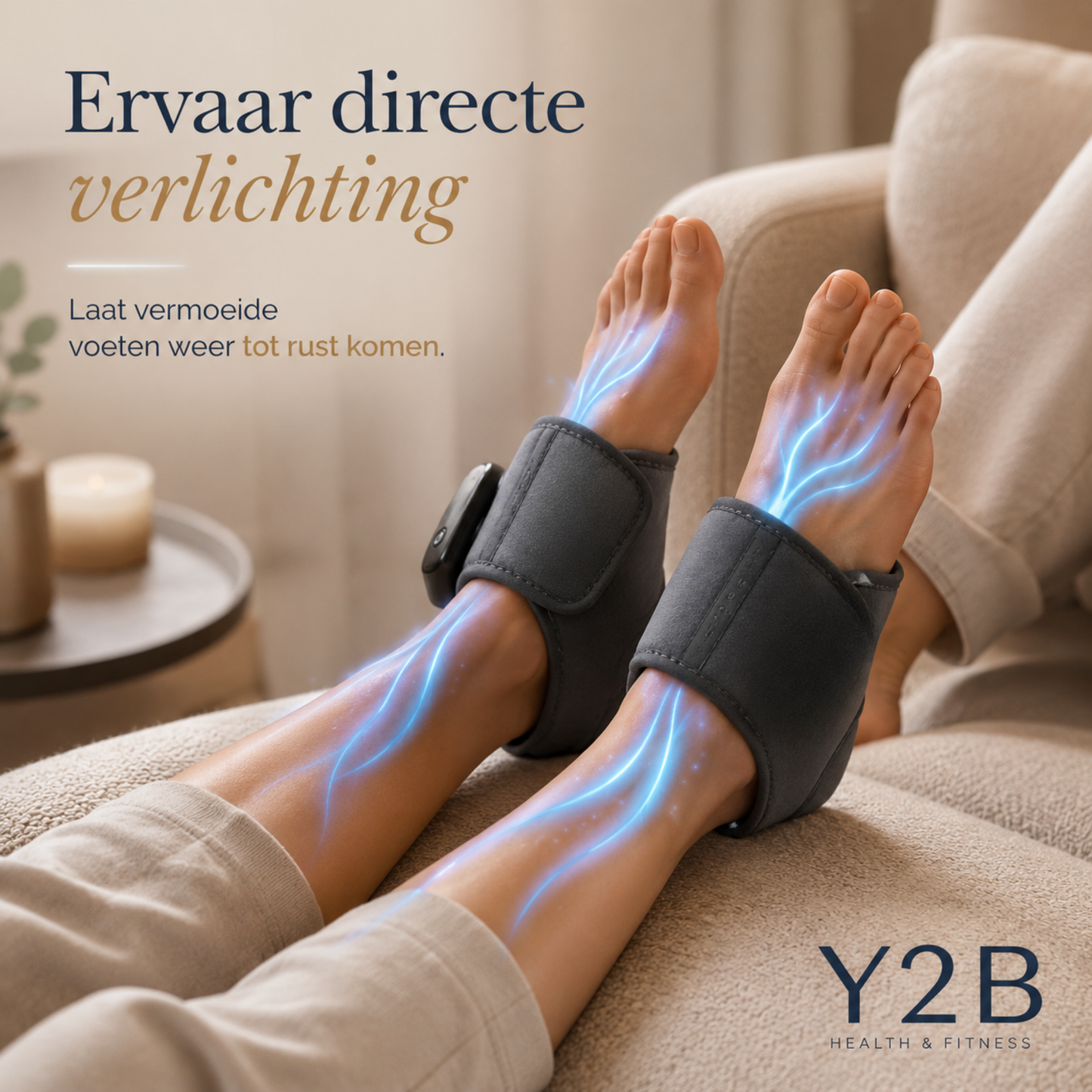 Y2B FootRelief™ Voetmassage & Warmtetherapie